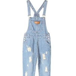 AvaCostume Women's Adjustable Denim Overalls